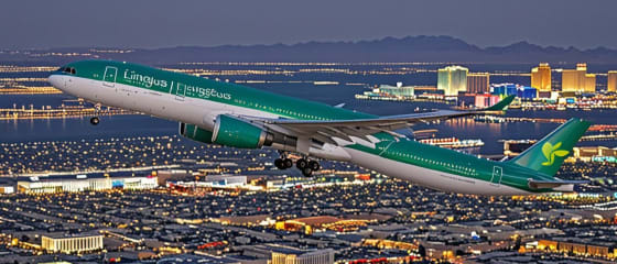 Aer Lingus ส่องสว่างท้องฟ้าด้วยบริการตามฤดูกาลใหม่สู่ลาสเวกัส